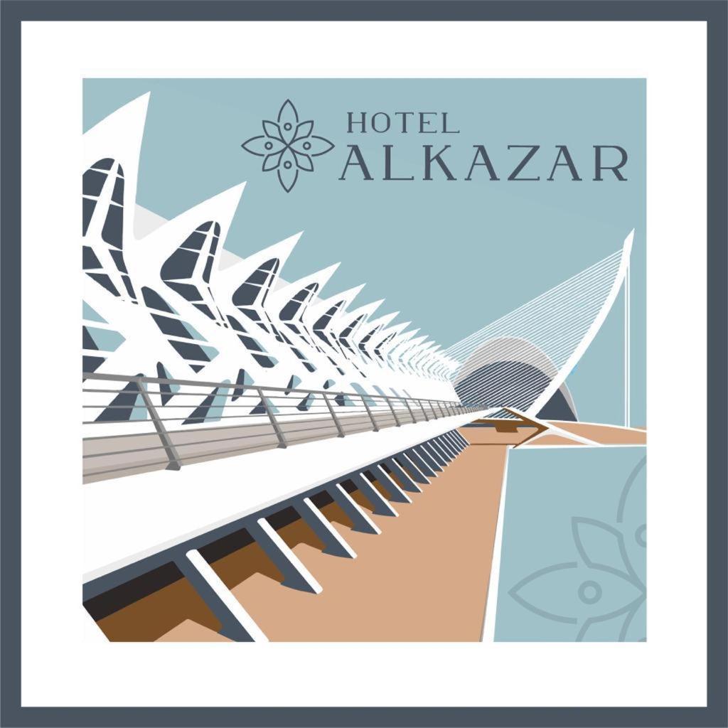 Hotel Alkazar Valencia Exterior foto